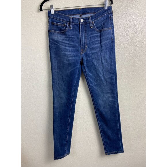 Frye Womens Blue Denim Skinny Jeans size 29 Mid Rise Western Cowboy Cowgirl - Picture 1 of 16